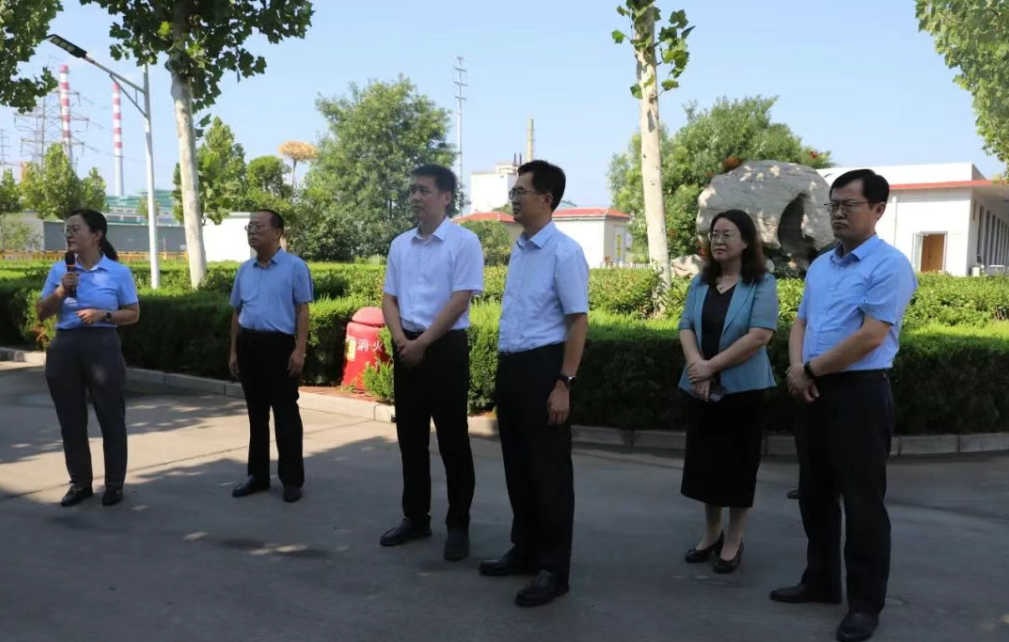 副市长潘峰到智源生物视察指导工作